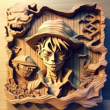 3D model One Piece Eiichiro Oda (STL)